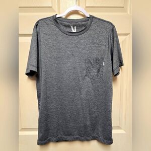 Vuori Mens Gey Lightweight And Breathable Shirt SzMed